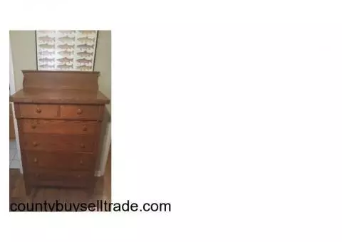 Highboy dresser (antique)